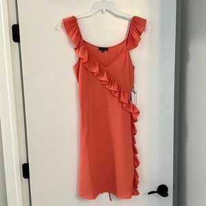 Peach colored sundress size 6